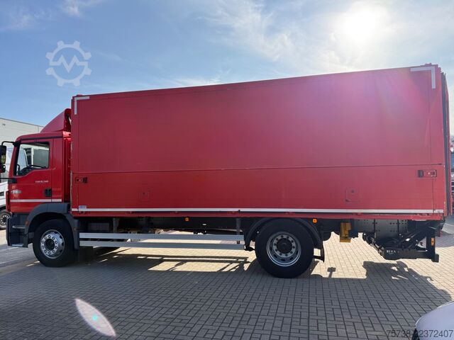 Drykkjabíll MAN TGM 18.340 Getränkewagen Ewers Schwenkwandaufbau