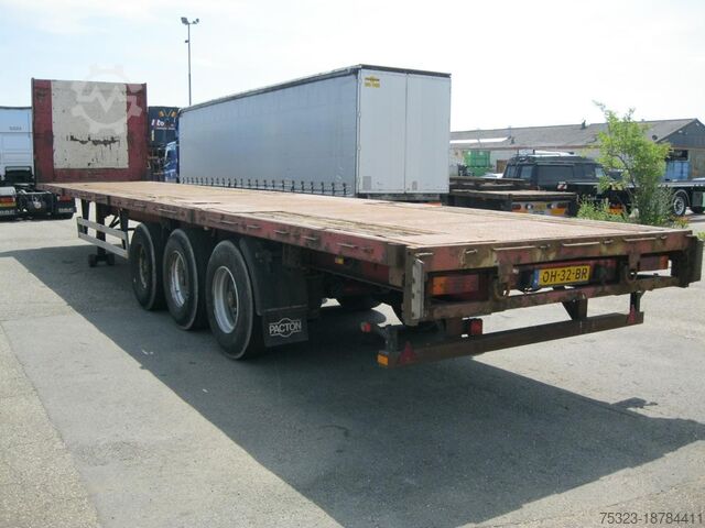 Pacton T3-001 Abierto, 1360, freno de tambor, seguros. PACTON T3-001 Open, 1360, Trommelrem, Saf assen.