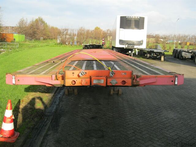Loading platform Pacton Txd 339 Open trailer, 3 assen, 13.60 inclusief ...