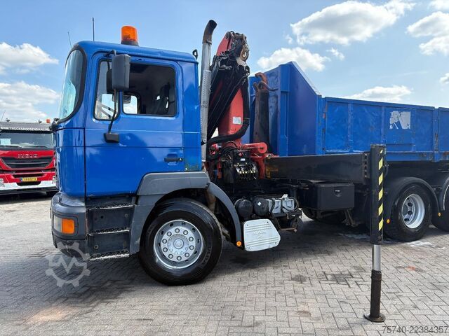 System med krokarm MAN F 2000 28.364 + PALFINGER PK 12080 3X EXT + man...