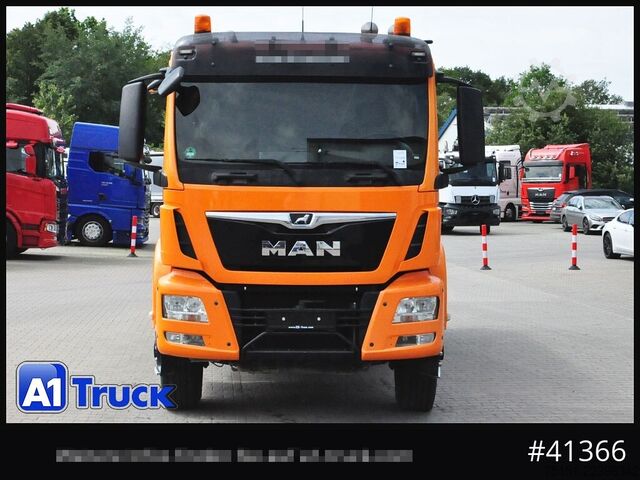 तीन तरफा डंप ट्रक MAN TGS 26,460, 6x6H, Meiller 3 Seitenkipper,