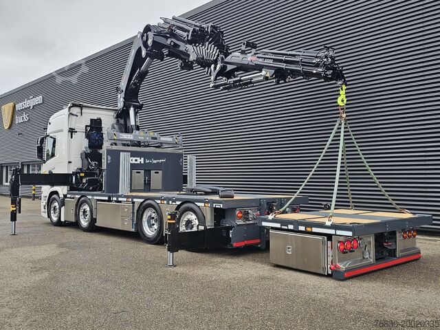 SZM มาตรฐาน Scania R590 V8 / 8X2 / HIAB 1188 + JIB + WINCH
