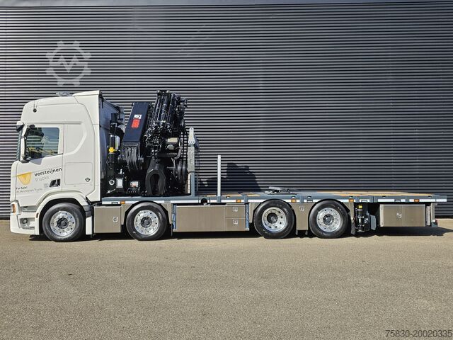 SZM มาตรฐาน Scania R590 V8 / 8X2 / HIAB 1188 + JIB + WINCH