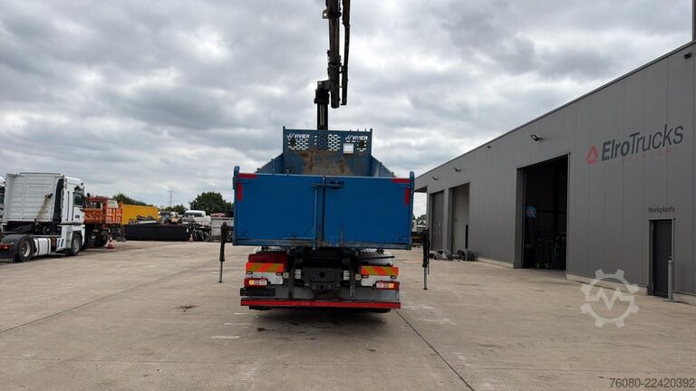 Kipper met kraan Volvo FMX 460 (BE TRUCK / EURO 6 / 8X4 / TRIDEM / WB ...