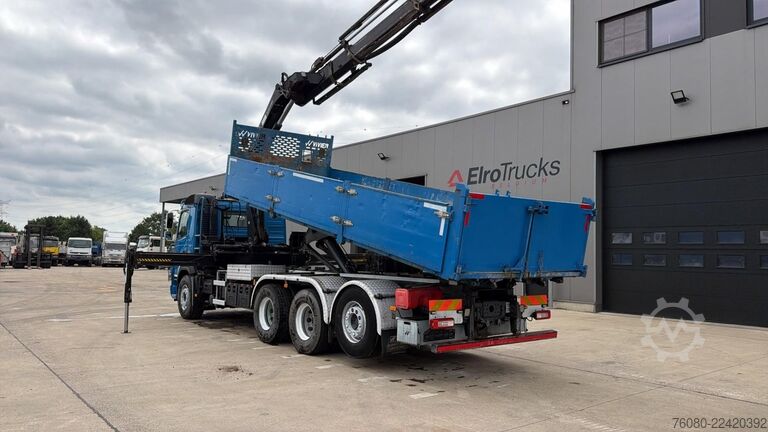 Kipper met kraan Volvo FMX 460 (BE TRUCK / EURO 6 / 8X4 / TRIDEM / WB ...