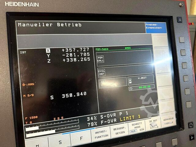 수직 머시닝 센터 KUNZMANN BA 1200