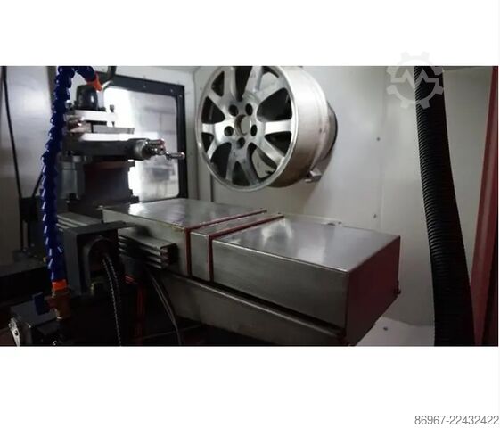 CNC-Drehmaschine zur Aufbereitung von Alufelgen CORMAK Tokarka CNC do toczenia felg 28 calI