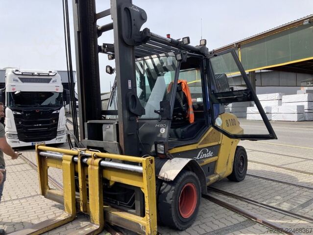 Carretilla elevadora Linde H80D
