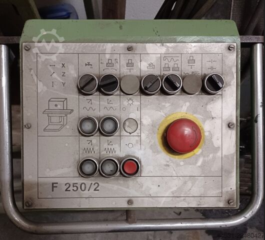 Universaalne horisontaalne freespink Auerbach FW 250 x 1000 / 2