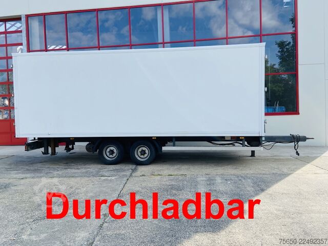 Rimorkio kutie Tang, Karl K105  Tandem Kofferanhänger vorn Durchladbar