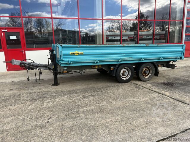 Remolque volquete Humbaur HTK 10 50 24  Tandem Kipper- Tieflader
