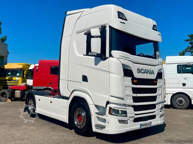  Scania S500 2 tanks,  Full air, Real leather, RETARDER...