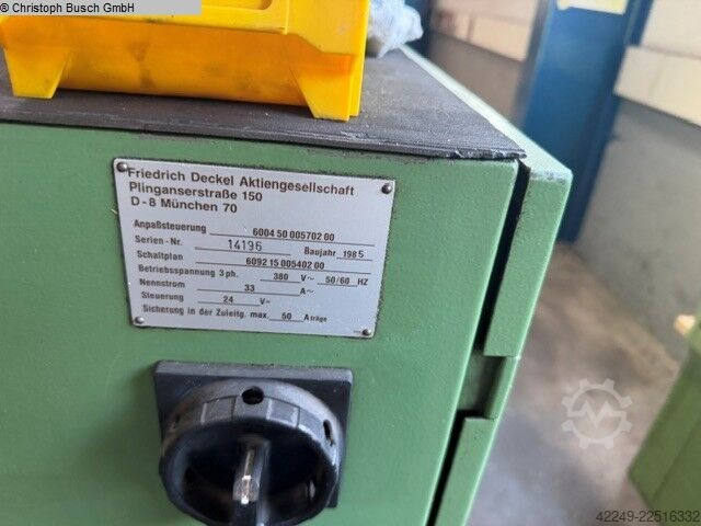 铣床 DECKEL FP5NC