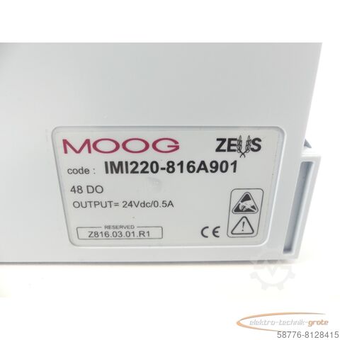 Hluti  MOOG ZEUS IMI220 - 816A901 48DO 24V / 0.5A Z816.03.01.R1