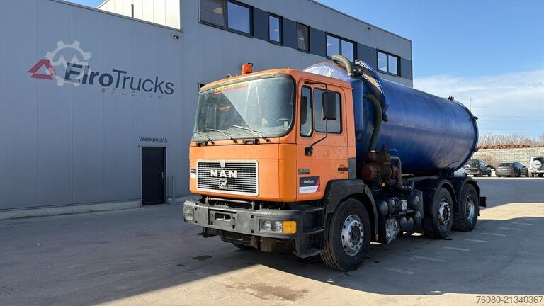 Vacuum truck MAN 26.293 (17000 L / 6X2 / MANUAL PUMP / POMPE MAN...