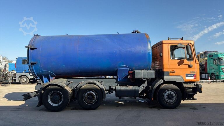 Vacuum truck MAN 26.293 (17000 L / 6X2 / MANUAL PUMP / POMPE MAN...
