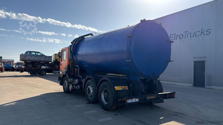 Vacuum truck MAN 26.293 (17000 L / 6X2 / MANUAL PUMP / POMPE MAN...