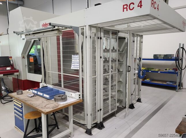 Pusat pemesinan CNC 5-sumbu RÖDERS RXP 800 DS