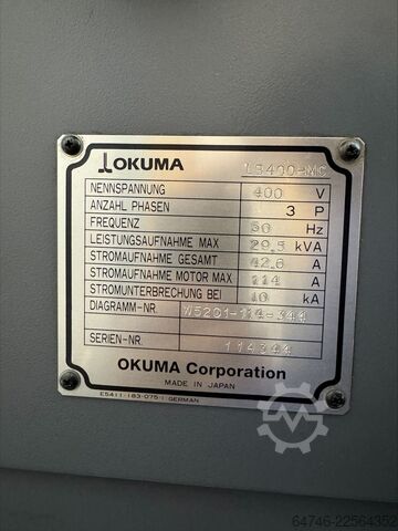 токарний верстат з ЧПК Okuma LB400 MC