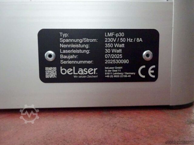 レーザー刻印システム BeLaser LMF-p30