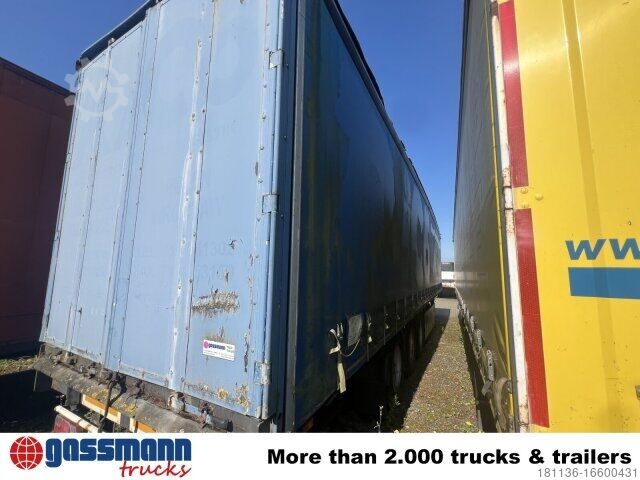 Semiremorcă deschisă cu prelată  SAnh, EDSCHA