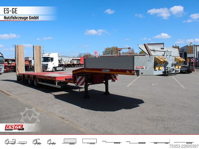 Låglastarsläpvagn FAYMONVILLE MAX Trailer MAX100 Semi-Tieflader