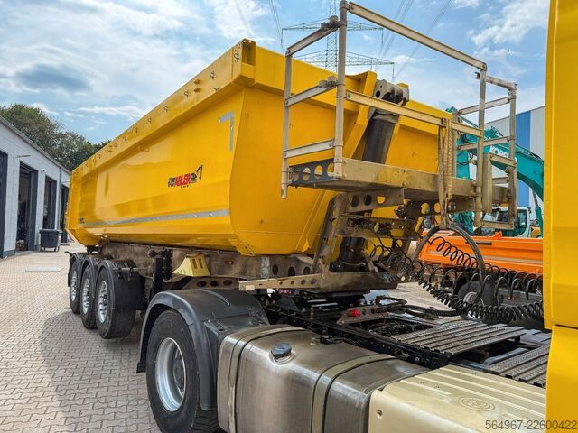 Đầu kéo tiêu chuẩn MAN TGX 18.480 SZM Schmitz Kippauflieger