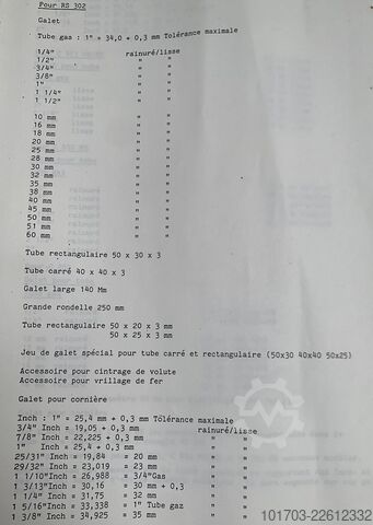 Curvadora de 3 rodillos ZOPF TRENNJAEGER RS 302 ME