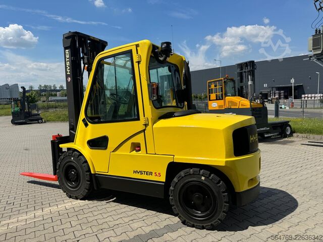 Chariot élévateur Hyster H 5.5 XM // Full cabin // Only 6135 hour