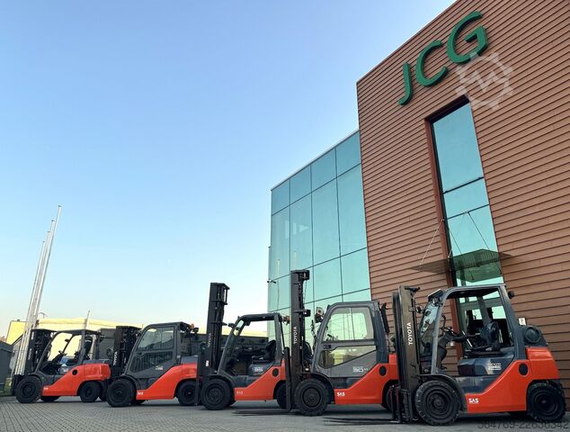 Chariot élévateur Hyster H 5.5 XM // Full cabin // Only 6135 hour