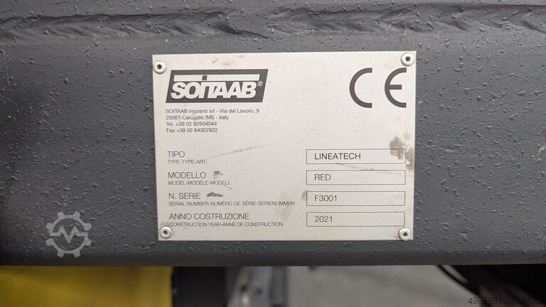 Oxy-fuel cutting (new torch head) SOITABB LINEATECH-NOVA RED