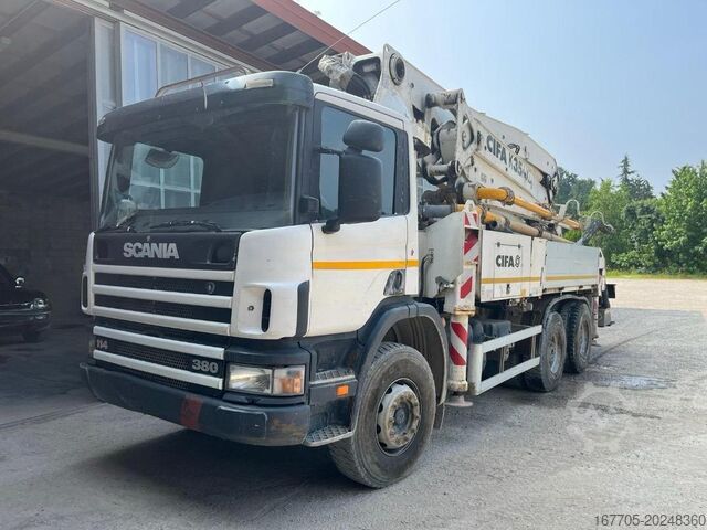 Bomba automática para hormigón SCANIA P 114-380