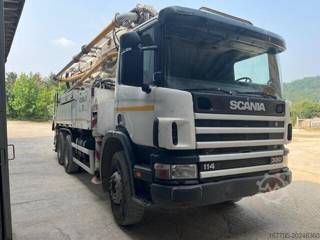 Bomba automática para hormigón SCANIA P 114-380