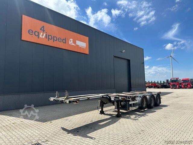 Transporti me kontejnerë D-TEC FLEXITRAILER / 45FT HC MULTI / BPW + drumbrakes...