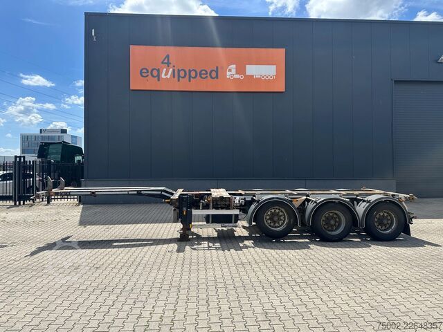 Transporti me kontejnerë D-TEC FLEXITRAILER / 45FT HC MULTI / BPW + drumbrakes...