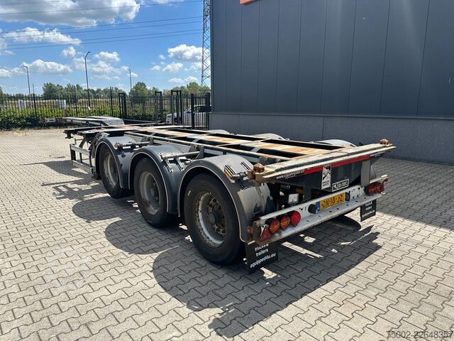 Transporti me kontejnerë D-TEC FLEXITRAILER / 45FT HC MULTI / BPW + drumbrakes...