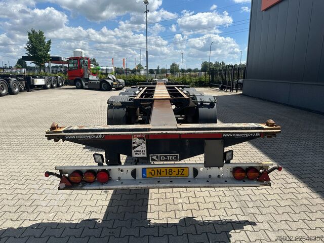 Transporti me kontejnerë D-TEC FLEXITRAILER / 45FT HC MULTI / BPW + drumbrakes...