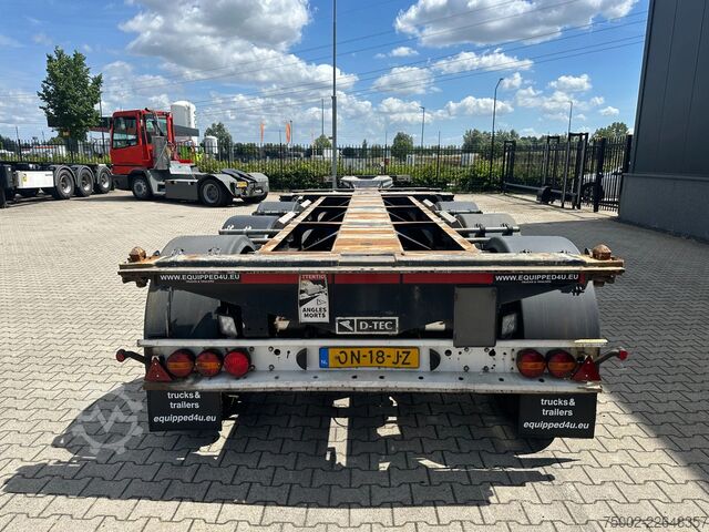 Transporti me kontejnerë D-TEC FLEXITRAILER / 45FT HC MULTI / BPW + drumbrakes...