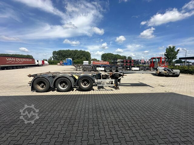 Transporti me kontejnerë D-TEC FLEXITRAILER / 45FT HC MULTI / BPW + drumbrakes...