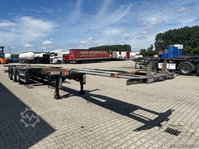 Transporti me kontejnerë D-TEC FLEXITRAILER / 45FT HC MULTI / BPW + drumbrakes...