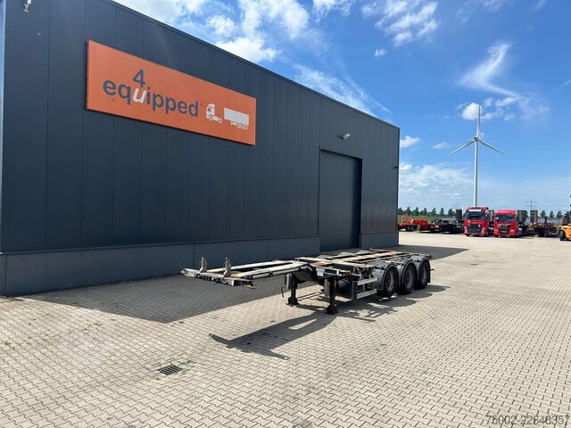 Transporti me kontejnerë D-TEC FLEXITRAILER / 45FT HC MULTI / BPW + drumbrakes...