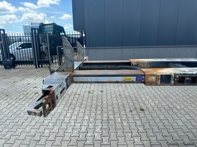 Transporte de contenedores D-TEC FLEXITRAILER / 45FT HC MULTI / BPW + drumbrakes...