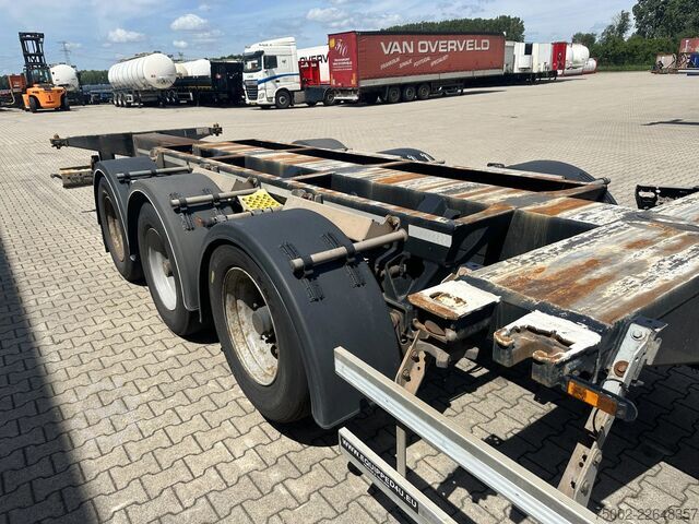 Transporte de contenedores D-TEC FLEXITRAILER / 45FT HC MULTI / BPW + drumbrakes...