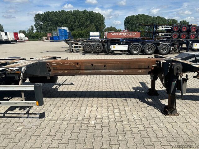 Transporte de contenedores D-TEC FLEXITRAILER / 45FT HC MULTI / BPW + drumbrakes...