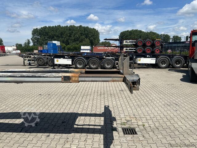 Transporte de contenedores D-TEC FLEXITRAILER / 45FT HC MULTI / BPW + drumbrakes...