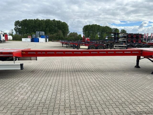 Plateau de chargement Kässbohrer new and unused Heavy-Duty flatbed / 690cm exten...