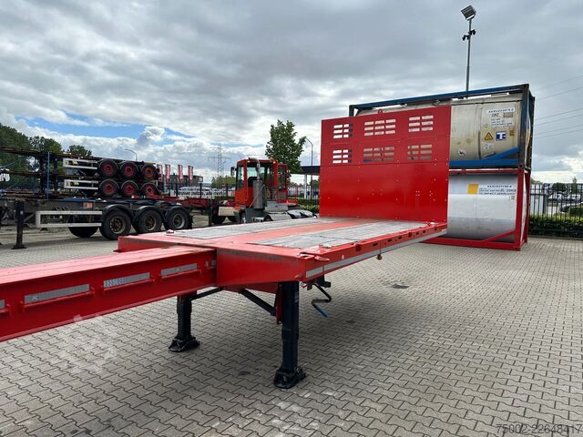 Plateau de chargement Kässbohrer new and unused Heavy-Duty flatbed / 690cm exten...