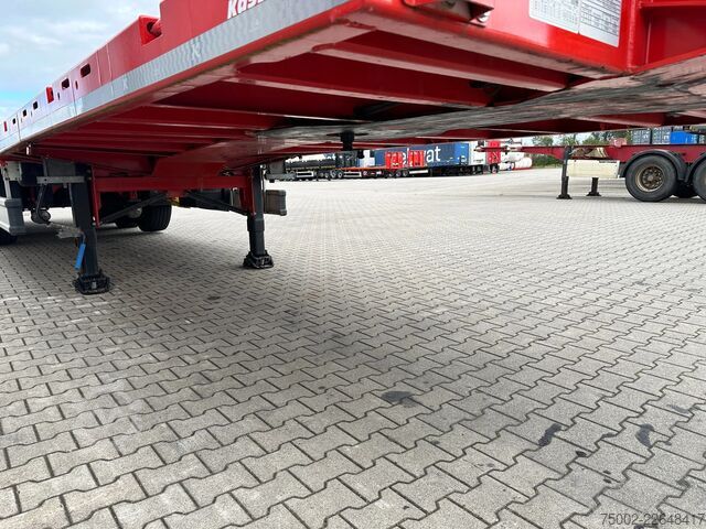 Plateau de chargement Kässbohrer new and unused Heavy-Duty flatbed / 690cm exten...