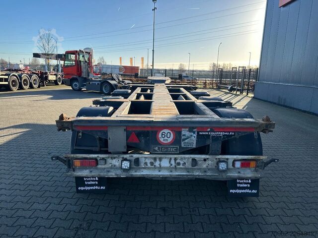 Container transportation D-TEC FLEXITRAILER / 45FT High Cube MULTI / SAF + DIS...