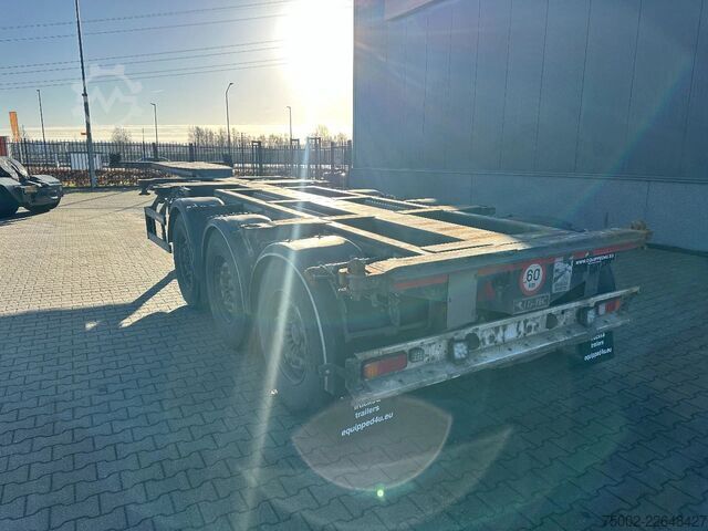 Container transportation D-TEC FLEXITRAILER / 45FT High Cube MULTI / SAF + DIS...